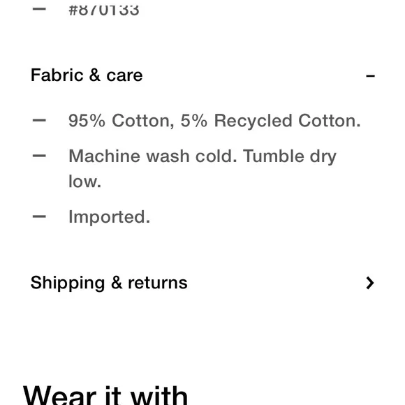 GAP high rise wide leg drawstring jeans - Picture 5 of 8